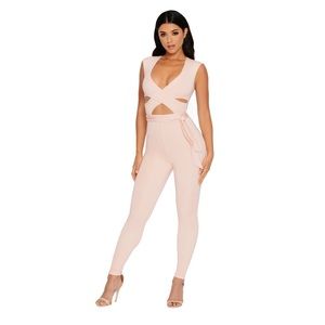 Oh Polly Cross your mind jumpsuit size 0